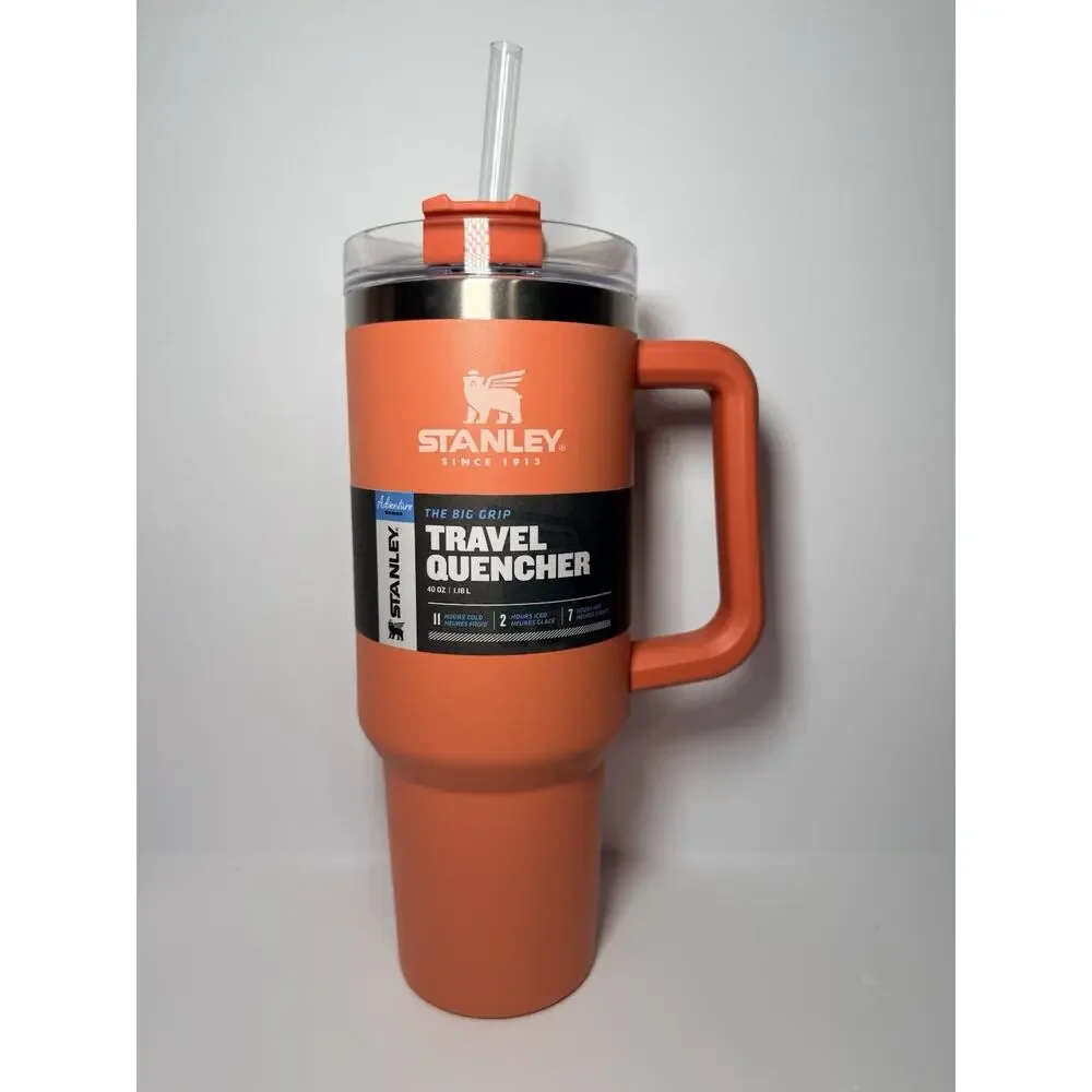 Stanley Limited Edition OG GRAPEFRUIT 40oz + 20oz Quencher Tumbler Set BNWT